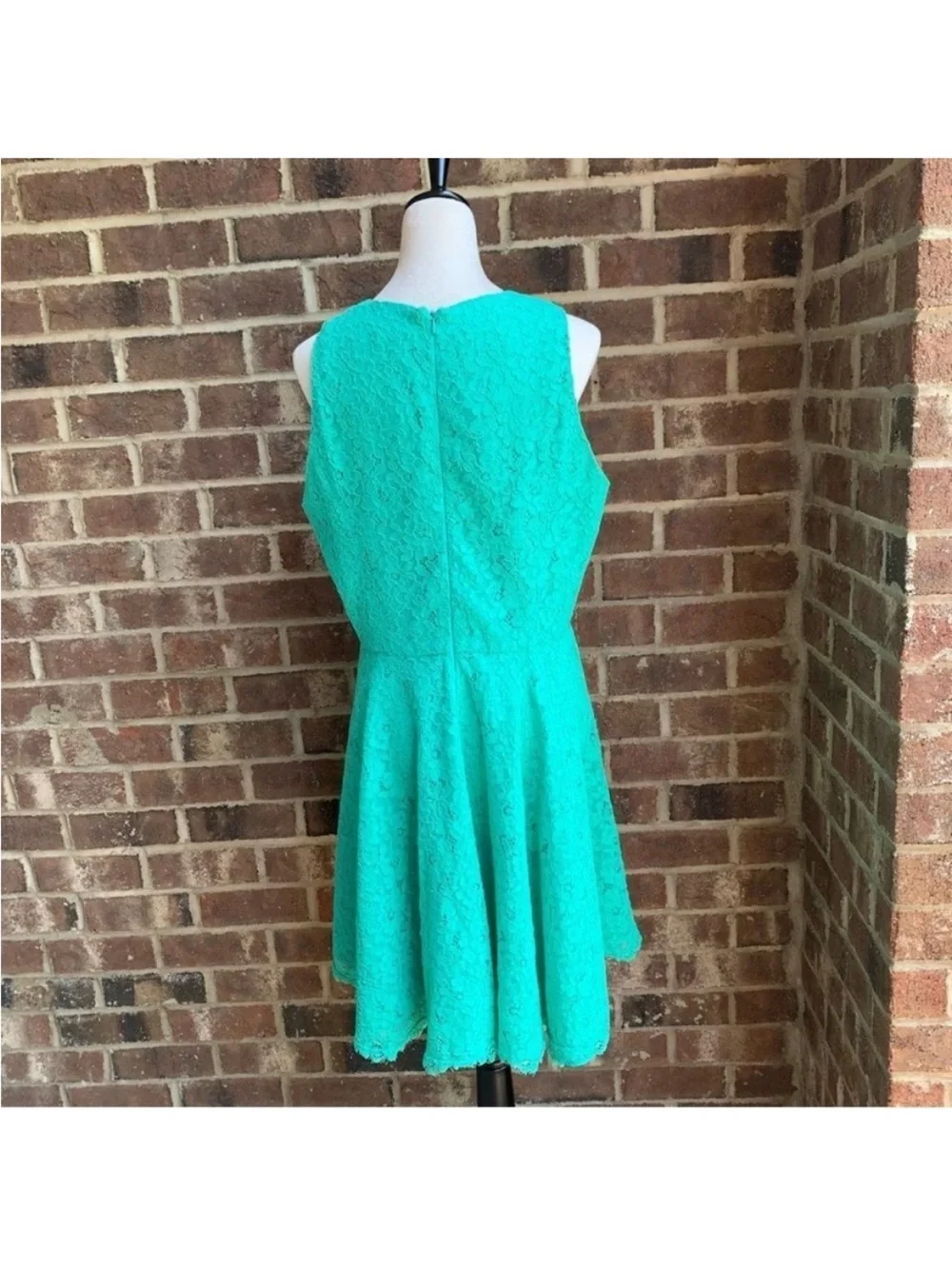 Shoshanna Dress 14 Formal Green - Picture 8 of 12